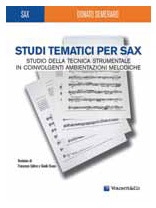 DONATO SEMERARO  Studi Tematici per Sax