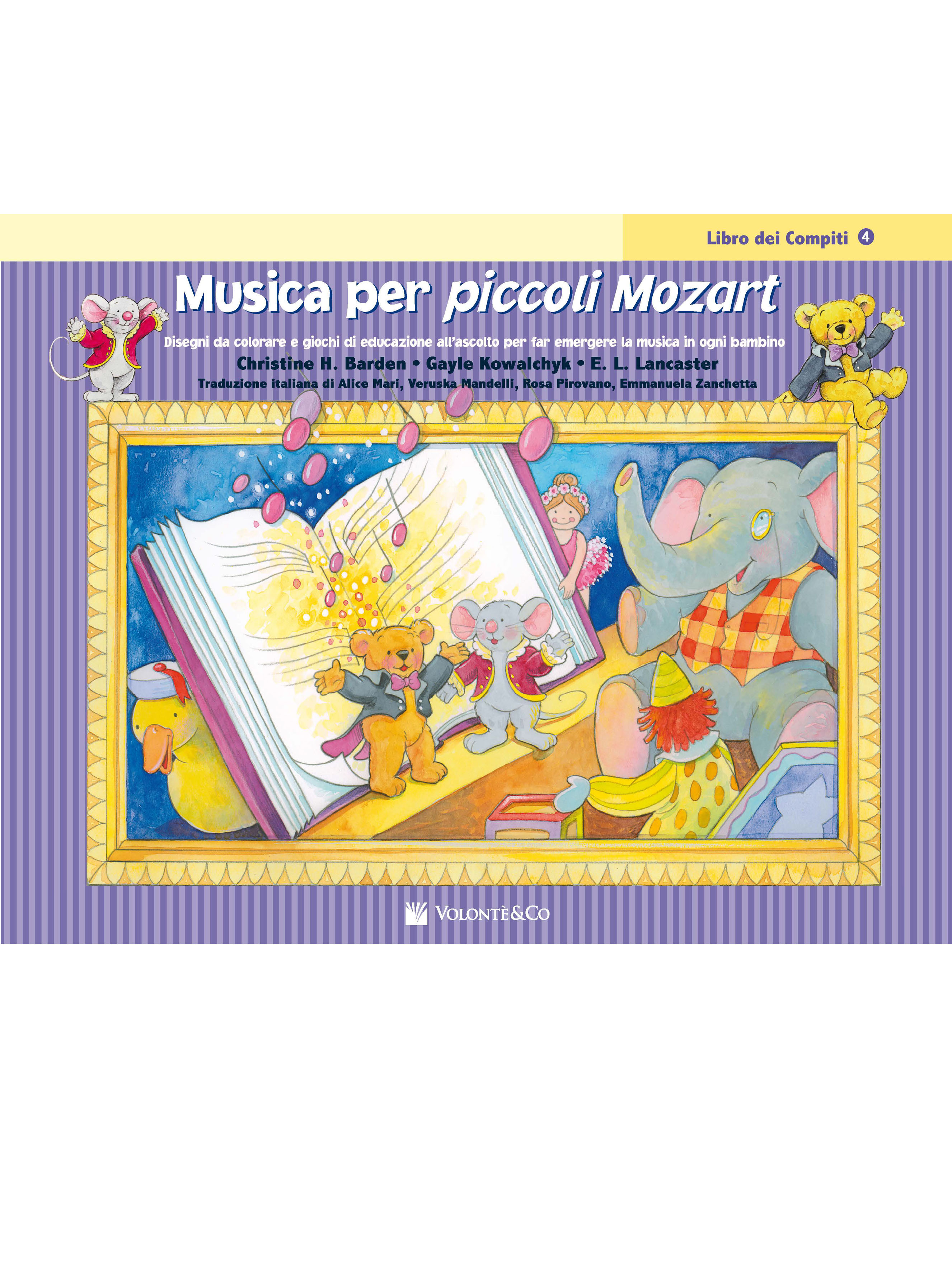 Musica per piccoli Mozart Libro Compiti 4
