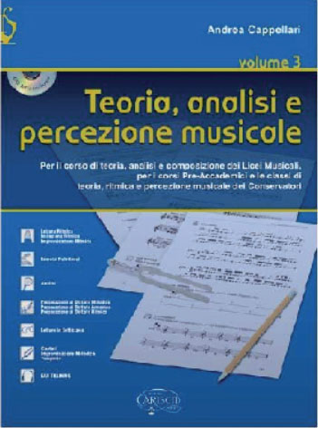 TEORIA ANALISI E PERCEZIONE MUSICALE VOL. 3 +CD