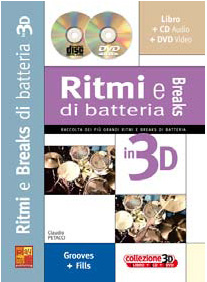 RITMI E BREAKS ALLA BATTERIA 3D + CD + DVD